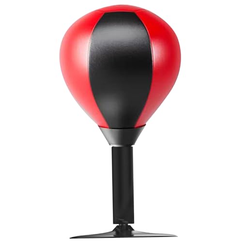 Saco de Boxeo de Escritorio para niños y Adultos, de Alta Resistencia, con Soporte de Poliuretano, para Entrenamiento y Alivio del estrés, Color Rojo Negro. Equipo de Boxeo con Soporte Saco de Boxeo de Escritorio para niños y Adultos, de Alta Resistencia, con Soporte de Poliuretano, para Entrenamiento y Alivio del estrés, Color Rojo Negro. Equipo de Boxeo con Soporte