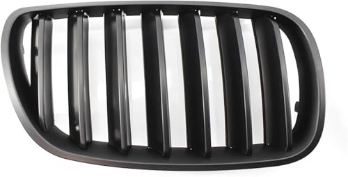 Calandre double pont noir mat pour BMW X3 E83 LCI 2007-2010