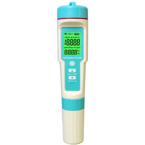 RT-7 IN1 Water Testing Meter, pH/TDS/EC/Salinity/S.G./ORP/Temperature, IP67 Waterproof, Laboratory-Grade Sensor By NAAFIE-picture-26