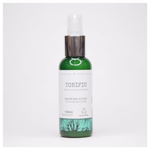 Grandha Tonific Flores & Vegetais Tonificação e Fortalecimento dos Cabelos (Tonific Growing Fluid - 130ml)
