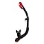 Black Silicone/Fire Red