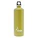 Laken Futura Botella de Agua, Cantimplora de Aluminio Boca Estrecha 1L, Khaki