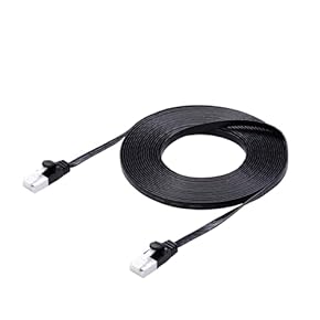 LANケーブル　新品未使用③ Amazon.co.jp: サンワサプライ CAT8 細径LANケーブル(0.3m