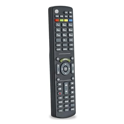 Télécommande décodeur DVB Sat avec boutons précis et longue portée infrarouge