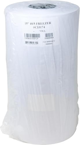 Delta Paper Polyethylene Freezer Paper White, 1000' Length x 15
