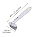 Multi-Function Rotating Crevice Cleaning Brush, Ergonomic Grip, 21x14cm, Bathroom Grout Brush, Toilet Cleaning Scrubber, 360-Degree Rotating, for Home & Industrial Use