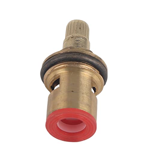 Brass Ceramic Disc Tap Valve, Brass Faucet Valve Water Tap Valve Cartridge for Restaurant Kitchen Bathroom