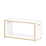 offene regalsysteme wohnzimmer FUNKTION: Das Grundmodul für den Tojo hochstapler wird für die oberste Reihe des individuell erweiterbaren Regalsystems benötigt. Die Regalbreite kann nach Bedarf angepasst werden, indem mehrere Grundmodule miteinander verbunden werden. Das Grundmodul besteht aus beschichtetem MDF und hat jeweils eine Deckelplatte, eine Bodenplatte und zwei Seitenwände.