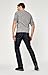Mavi Matt Classic Men's Straight Leg Jeans, Mid-Rise Relaxed Fit Jeans for Men, Deep Stanford, Dark Wash Blue Jeans, 36/34