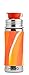 Pura Sport 11 oz / 325 ml Stainless Steel Kids Sport Bottle with Silicone Sport Flip Cap & Sleeve, Orange Swirl (Plastic Free, NonToxic Certified, BPA Free)