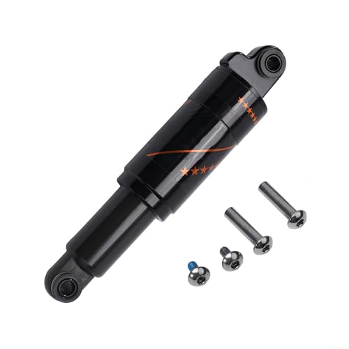 Bike Rear Shock Absorber, Air Pressure Rear Shock Absorber, 125-190mm 1000LBS Mountain Bike Air Absorber Shock Suspension E-bike Electric Scooter Absorber (190MM 1000LBs)