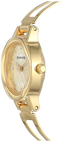 Sonata Pankh Analog Champagne Dial Women's Watch NM8085YM05 - Image 3