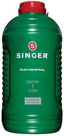 Óleo Industrial Singer para Máquinas de Costura, 1 Litro, ISO VG-22, Mineral com Antioxidante