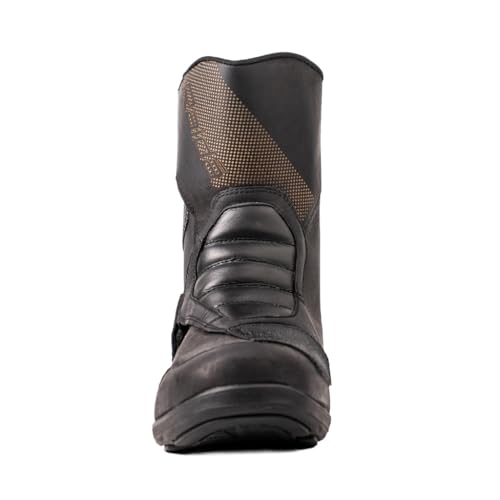 Image of Raida Dash Riding Boots | Waterproof Motorcycle Boots with Oil Nubuck Leather | TPU Gear Shifter Protection | Lightweight Walking-Friendly Sole | Ideal for City Rides & Touring
