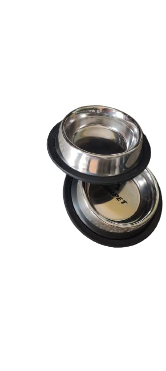 FURPET Set of 2 Stainless Steel Non tip Bowl Very Small for Feeding Birds and Small Kittens (200 ml) (B0C5J593MB) Amazon Price History, Amazon Price Tracker