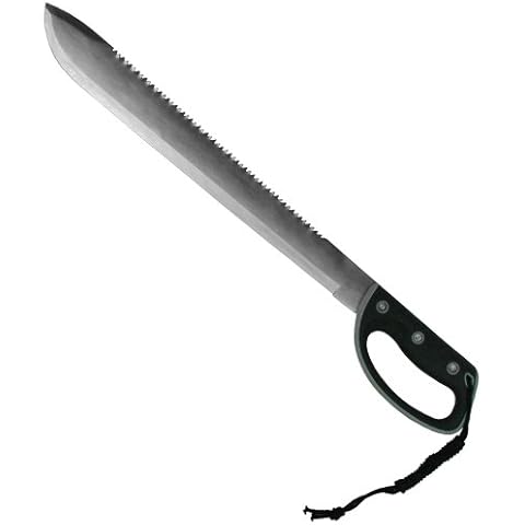 Whetstone Cutlery Full Tang Rubber Grip Machete with Sheath Cover