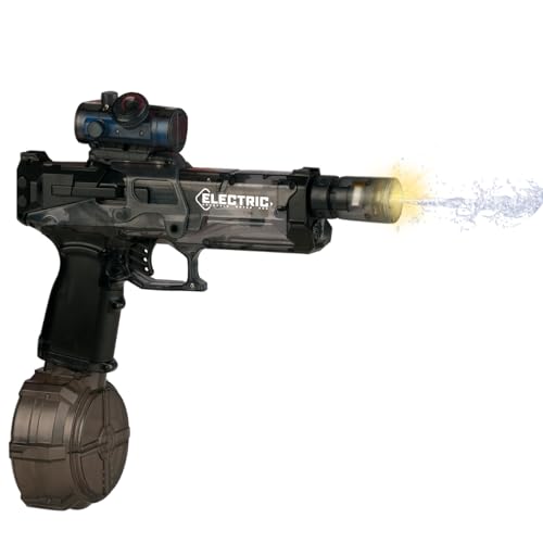 Pistola de Água Elétrica Zoop Toys, Recarregável, Alcance 10m, Alta Pressão