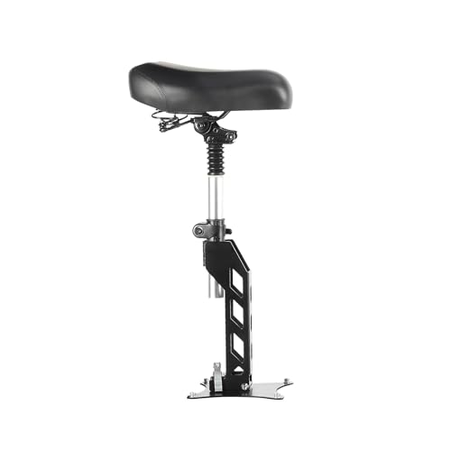 Image of Electric Scooter Seat Saddle for ZU06, Height Adjustable and Detachable Seat with Shock Absorbting, MAX Seat Saddle Easy to Install Soft and Comfortable Seat