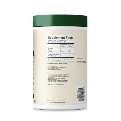 Great Lakes Wellness Collagen Peptides Powder - Image 2
