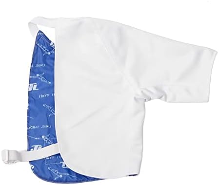 SHEHello Fencing Uniform Vest White CFA Certification 350N Fencing Equipment Protective Suit for Foil/Epee/Sabre, Fencing Protective Gear