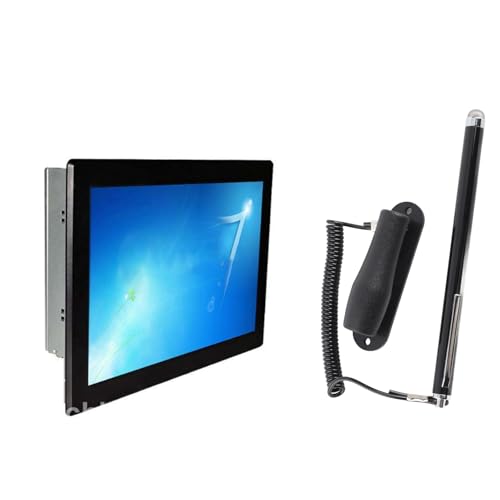 Lápiz táctil Capacitivo de Metal Negro lápiz táctil de Alta sensibilidad lápiz táctil portátil con Cable de Resorte de 90 cm de Largo para teléfonos móviles y Dispositivos GPS