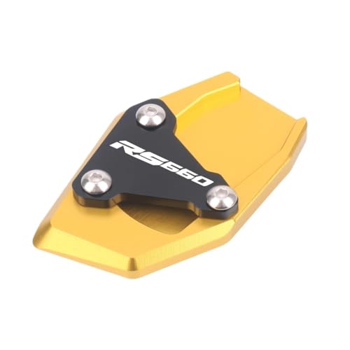 Éviter la chute de votre Aprilia RS660 avec cette extension béquille latérale