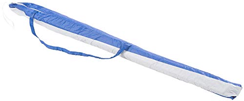 Royal Gardineer Strandschirm: 2-teiliger Sonnenschirm mit Sonnenschutz UV30+ und Tasche, Ø 160 cm (Strandschirm Tasche, Sonnenschirm für Strand, Reise)