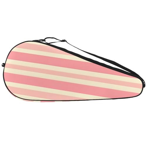 Housse de raquette de tennis bleue sac de protection ajustable pour joueur