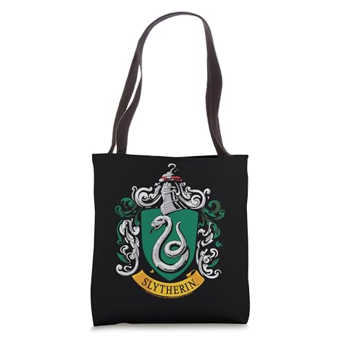 Harry Potter Slytherin House Crest Tote Bag
