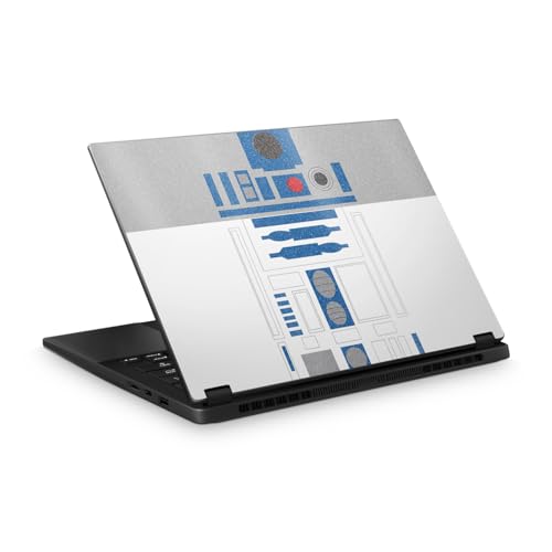 Glossy Glitter Laptop Skin Compatible with Asus TUF Gaming A14 (2026) - Cyber Bot - Premium 3M Vinyl Protective Wrap Decal Cover - Easy to Apply | Crafted in the USA by MightySkins