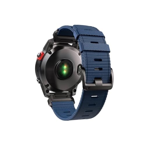 �i�C�����r���v�o���h Garmin Fenix 7X Pro 7 EPIX 6X 5X 5 3 HR / Tactix �����Y �J�W���A�� �t�@�b�V���� �����p���X�g�o���h (�u���[�AQu ic kf it 22mm)