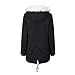 YYNUDA Winterparka Damen Lang Wintermantel Warm Winter Jacke Dicker Parka mit Fell Kapuze Outdoor Jacke Oversized Mantel,Schwarz,M