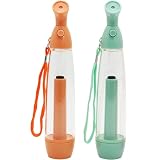 Ginwrek 2er-Pack Wassersprühflaschen nachfüllbare manuelle Sprühflaschen aus Kunststoff für die Erfrischung von Gesicht und Körper