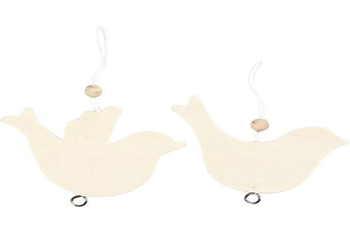 Dove Of Peace, size 7,5x9,5 cm, thickness 4 mm, 10 pc/ 1 pack
