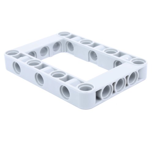 Preisvergleich Produktbild LEGO 4 Stück TECHNIC Liftarm 5x7 Noppen Hellgrau.