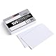 Miquelrius – Karteikarten, 100 glatte Notizkarten, Lernkarten, 200 g/m² Offset-Kartenpapier, Größe 75 x 125 mm