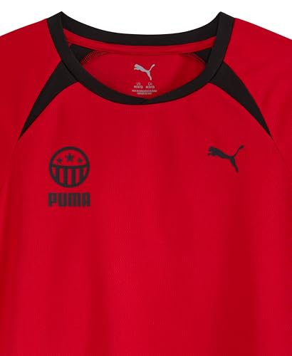 Puma Boys' Short Sleeve Interlock Mesh Soccer T-Shirt3