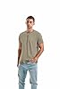 RONOMO Men's Short Sleeved T-Shirt | V-Neck | Medium Stretch | Soft and Breathable | Anti Shrink Treatment（CSX Army Green 4XL） #1