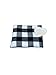 Microwaveable Heating Pad (Black Plaid)