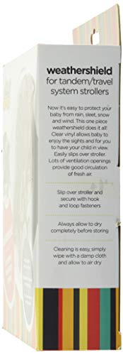 Image of Jolly Jumper Travel System Weathershield - Protects, Baby, Large Stroller and Contents from rain and Other Elements
