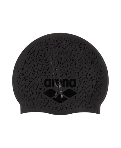 Image of Arena Unisex Shine Silicone Swim Cap for Women and Men Fitness Swimmers Intensive Training Durable Soft Elastic Bathing Cap