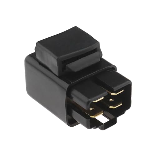 VGOL 1PC Solénoïde de Relais de Démarreur 4 Broches Commutateurs de Relais de Démarreur de Voiture Démarreur pour Moto Bateau Compatible avec Yamaha Compatible avec...