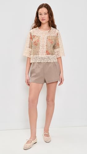 Blusa estampada Luisa para mujer Sea miniatura 3