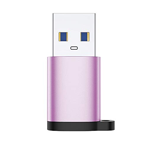 Tipo-c Hembra A USB 3.0 Adaptador Macho Conector OTG Convertidor De Transferencia De Datos Oro Rosa Cover