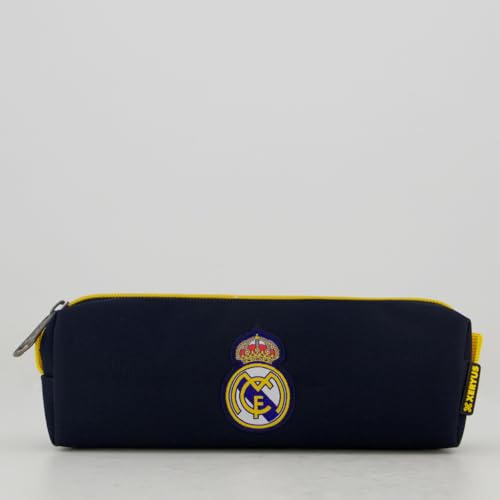 Estojo Real Madrid Esportivo Simples Azul Marinho