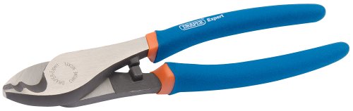 Draper 39258 Expert Copper Or Aluminium Cable Shear, Blue, 210mm