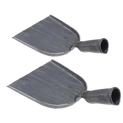 HONMEET Mini Recogedor de Cenizas de Carbón 2 Palas para Barbacoa Ligeras Y Resistentes