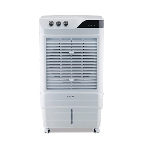 Bajaj DMH 65 Neo 65L Desert Air Cooler for Home|For Larger Room|High-Speed Fan|Anti-Bacterial Honeycomb Cooling Pad|90Ft Air Throw|3-Speed Control|3 Y