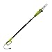 Sun Joe SWJ803E-RM Factory Refurbished 10" 8-Amp Multi-Angle Telescopic Electric Pole Chain Saw, Green