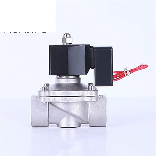 Électrovanne inox normalement fermée DN40 1.5 pouce 220V AC - 4